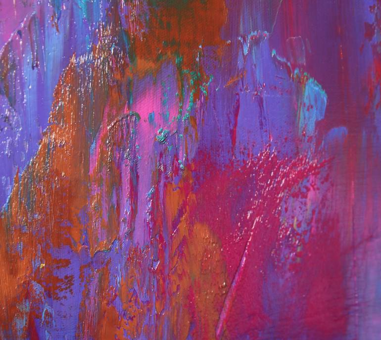 Original Abstract Expressionism Abstract Painting by Sheryl Tempchin