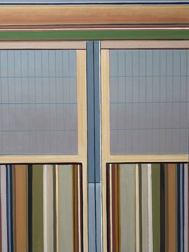 Original Geometric Abstract Painting by Brad Nuorala