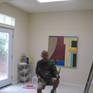 Artist in new studio