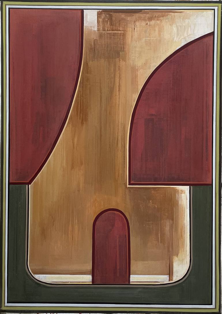 Original Fine Art Abstract Paintings by Brad Nuorala