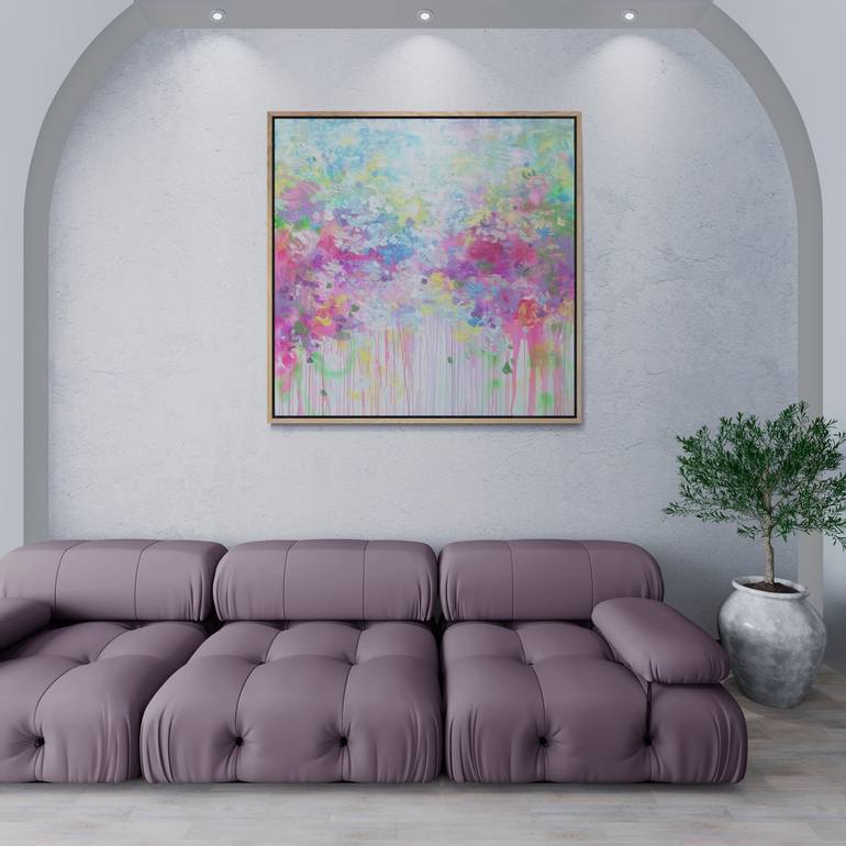 Original Abstract Painting by Belinda Nadwie