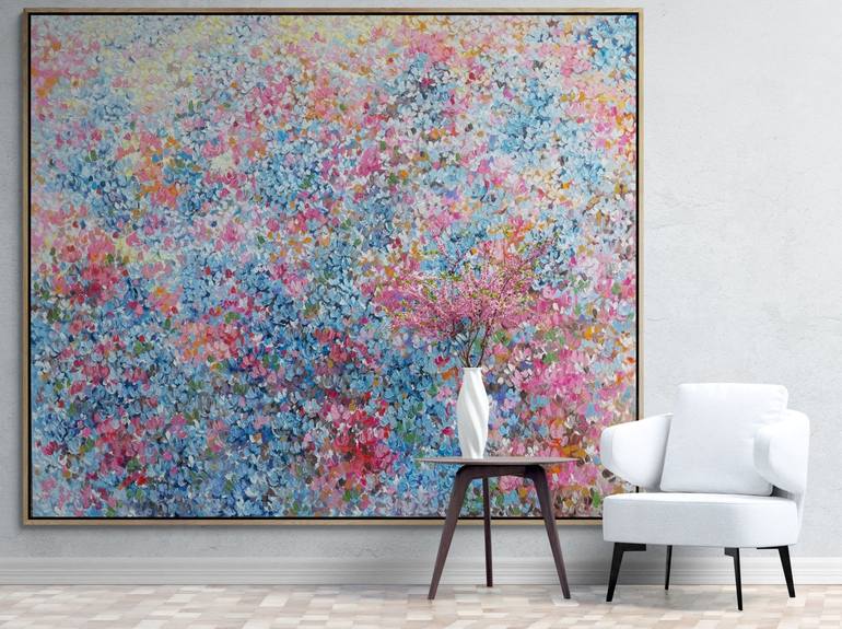 Original Abstract Painting by Belinda Nadwie