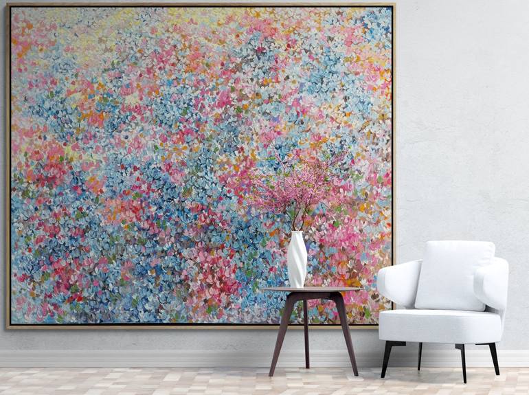 Original Abstract Painting by Belinda Nadwie