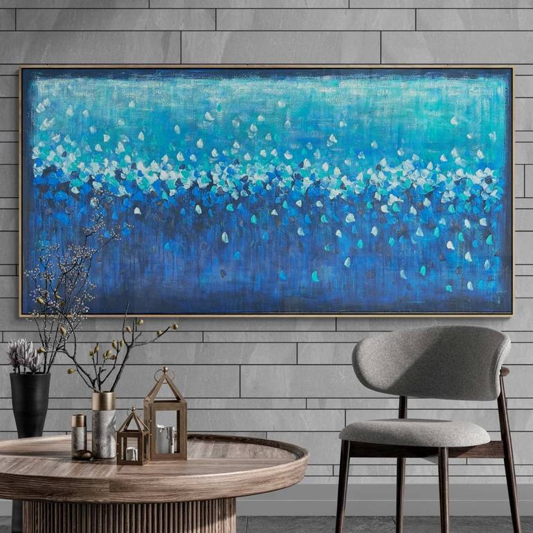 Original Abstract Expressionism Abstract Painting by Belinda Nadwie