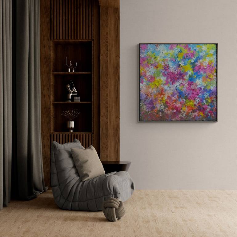 Original Abstract Painting by Belinda Nadwie