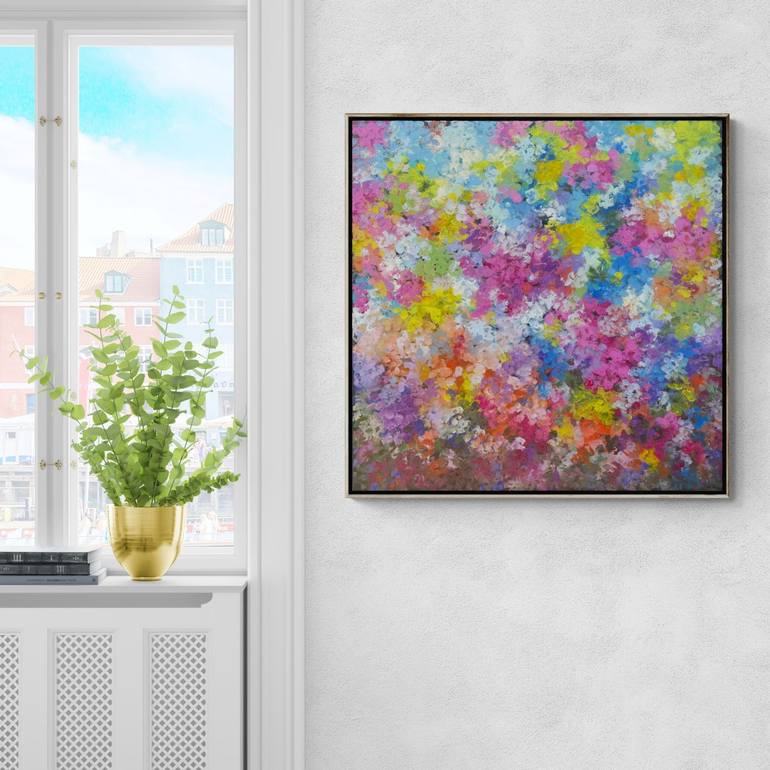 Original Abstract Painting by Belinda Nadwie