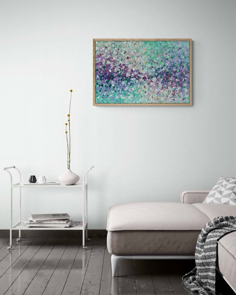 Original Abstract Expressionism Abstract Painting by Belinda Nadwie