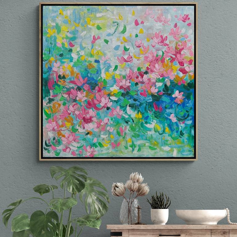 Original Abstract Painting by Belinda Nadwie