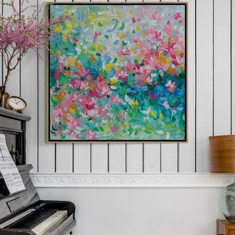 Original Abstract Painting by Belinda Nadwie