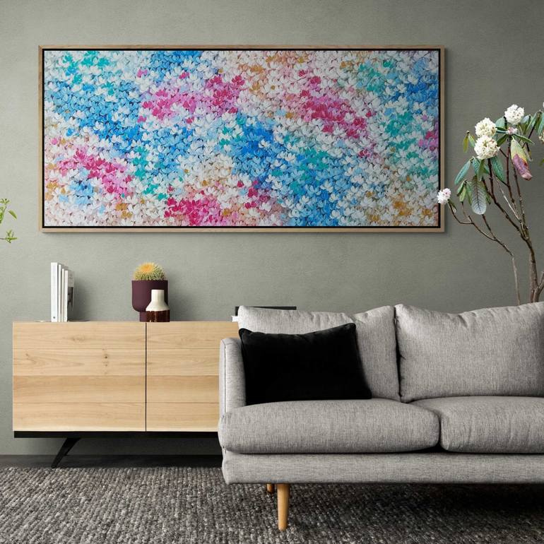 Original Abstract Expressionism Abstract Painting by Belinda Nadwie