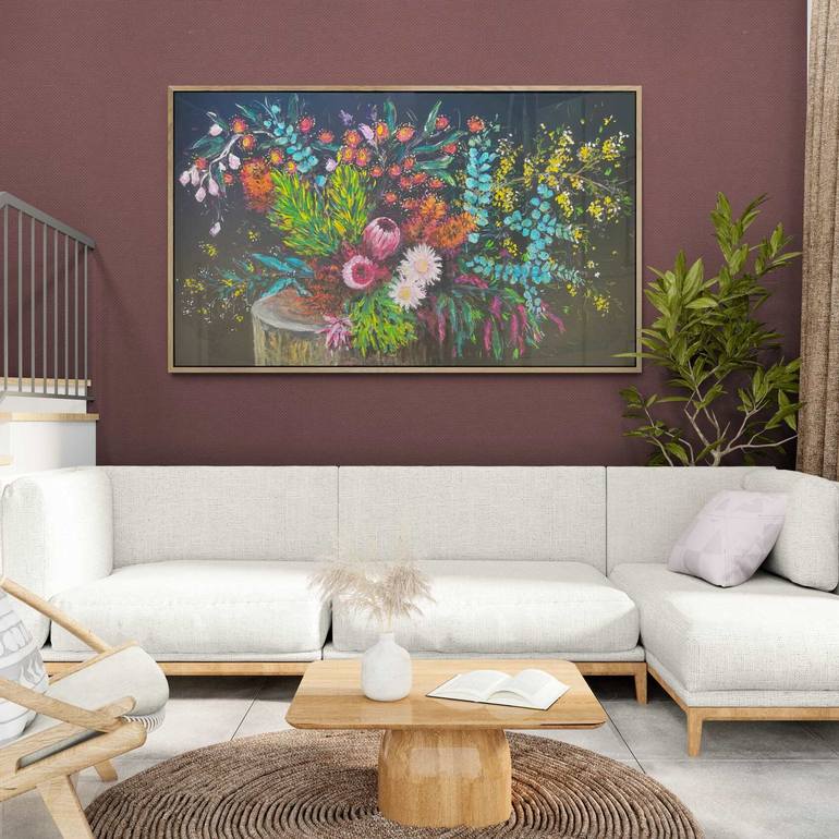 Original Contemporary Abstract Painting by Belinda Nadwie
