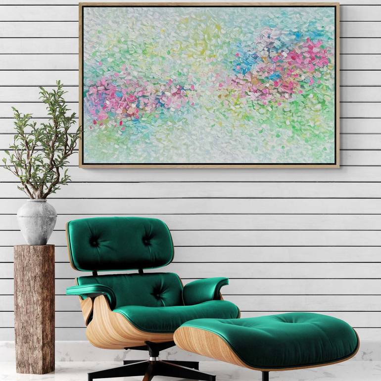 Original Abstract Expressionism Abstract Painting by Belinda Nadwie