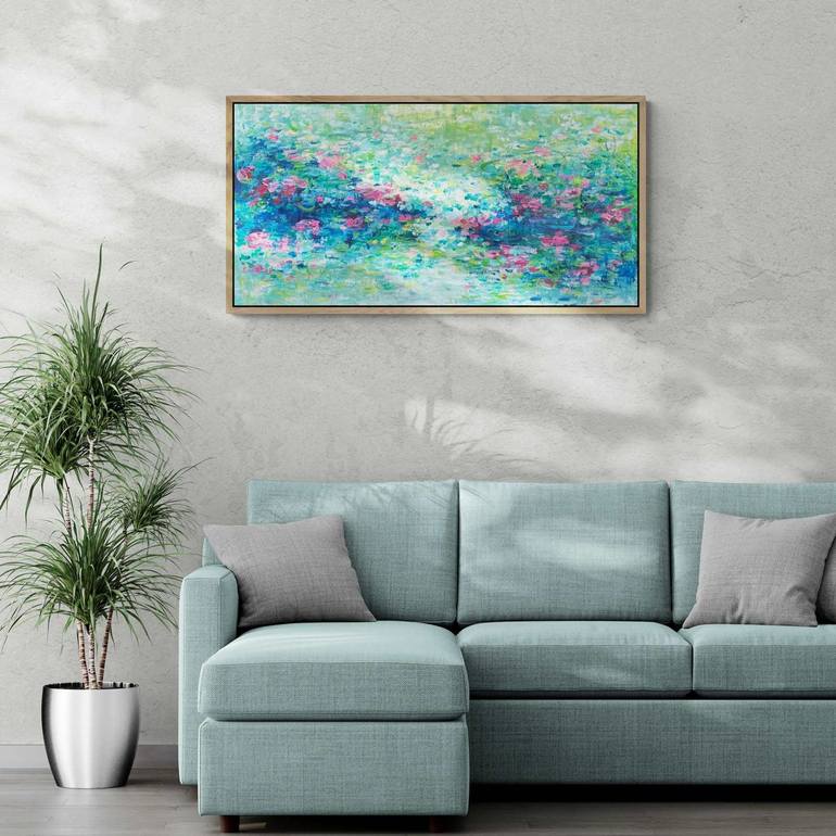 Original Abstract Expressionism Abstract Painting by Belinda Nadwie