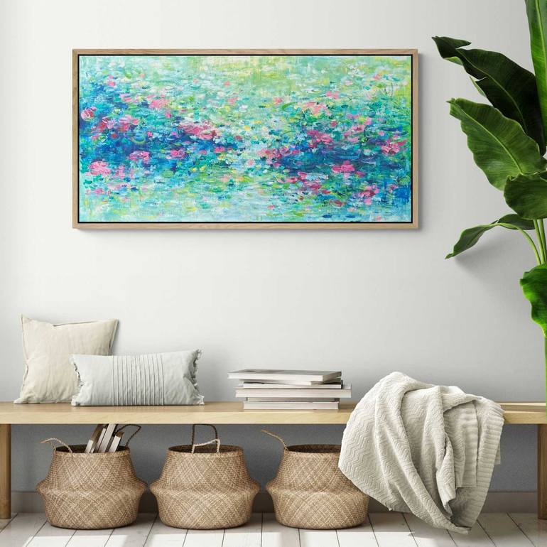 Original Abstract Expressionism Abstract Painting by Belinda Nadwie