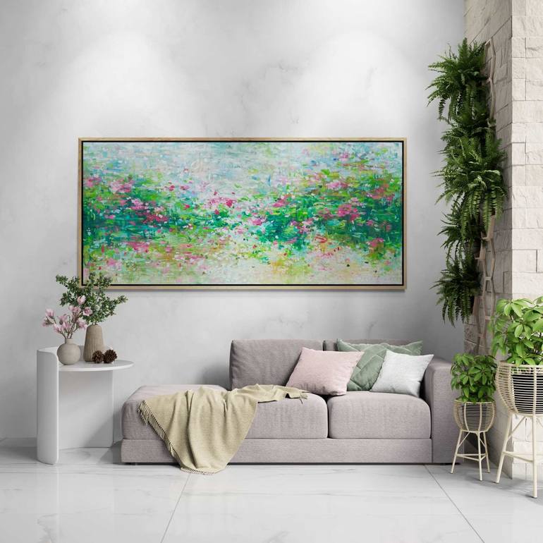 Original Abstract Expressionism Abstract Painting by Belinda Nadwie