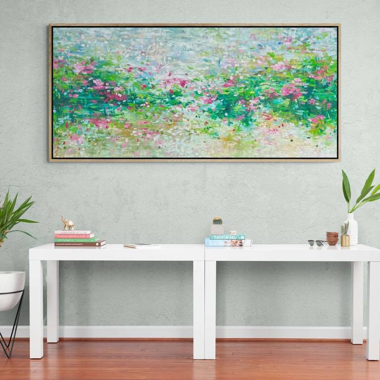 Original Abstract Expressionism Abstract Painting by Belinda Nadwie