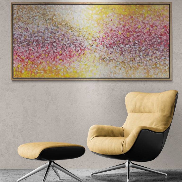 Original Abstract Expressionism Abstract Painting by Belinda Nadwie