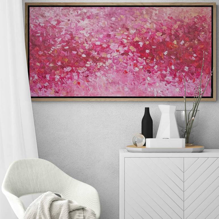 Original Abstract Expressionism Abstract Painting by Belinda Nadwie