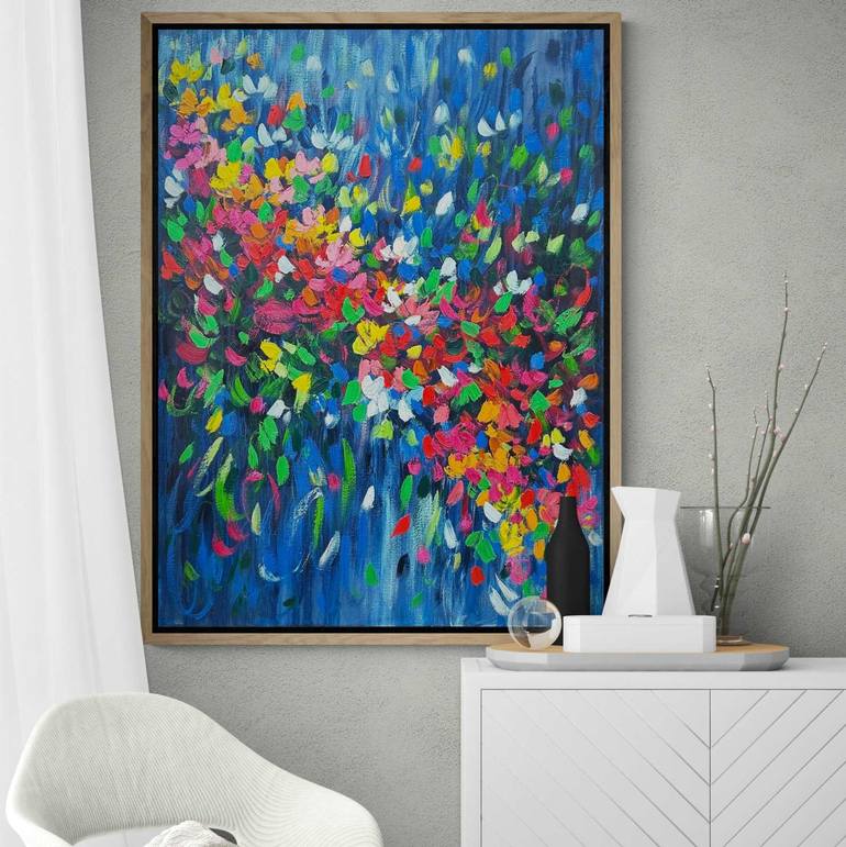 Original Abstract Painting by Belinda Nadwie