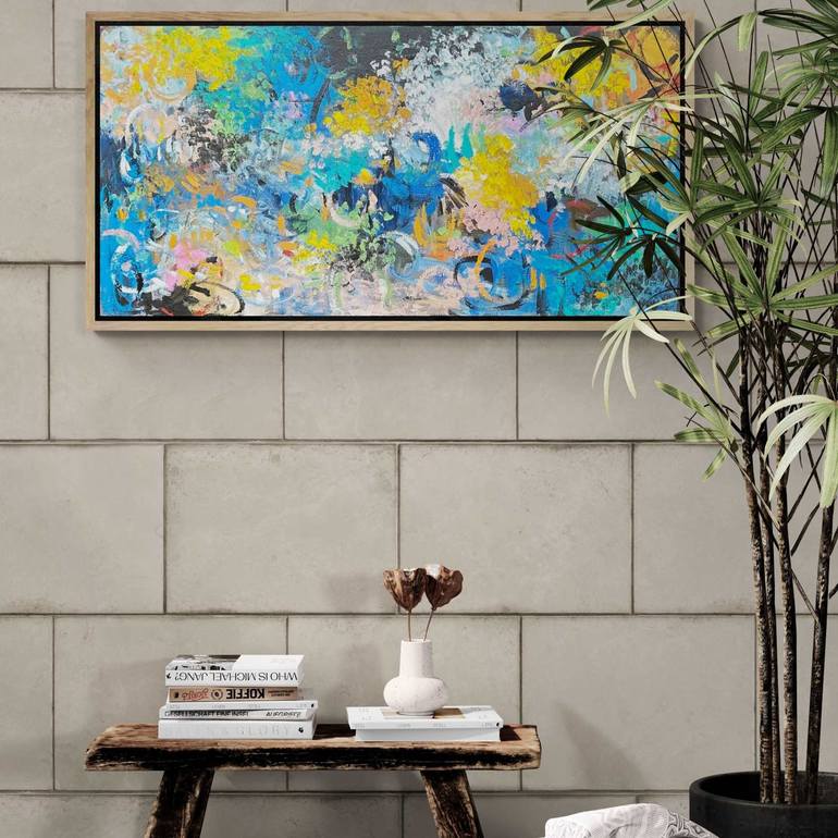 Original Abstract Painting by Belinda Nadwie