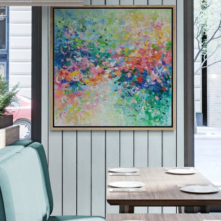 Original Abstract Painting by Belinda Nadwie