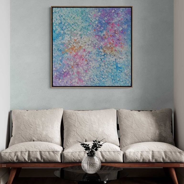 Original Abstract Expressionism Abstract Painting by Belinda Nadwie