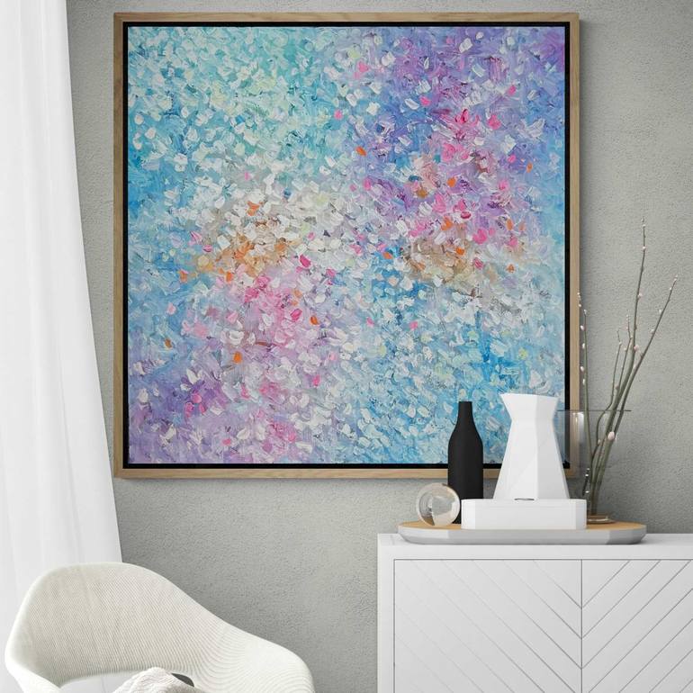 Original Abstract Expressionism Abstract Painting by Belinda Nadwie