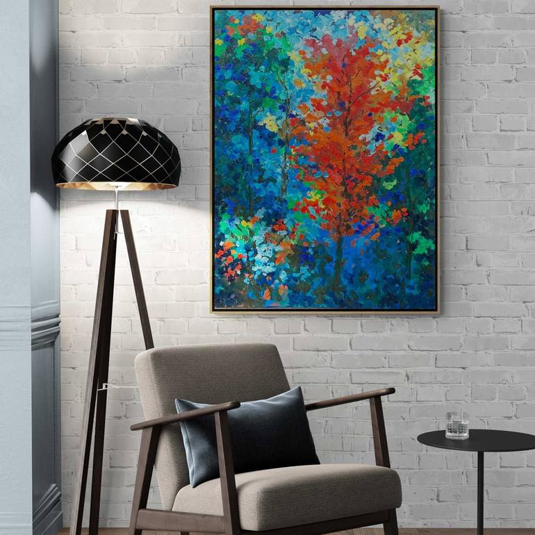 Original Abstract Painting by Belinda Nadwie