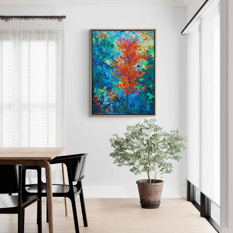 Original Abstract Painting by Belinda Nadwie