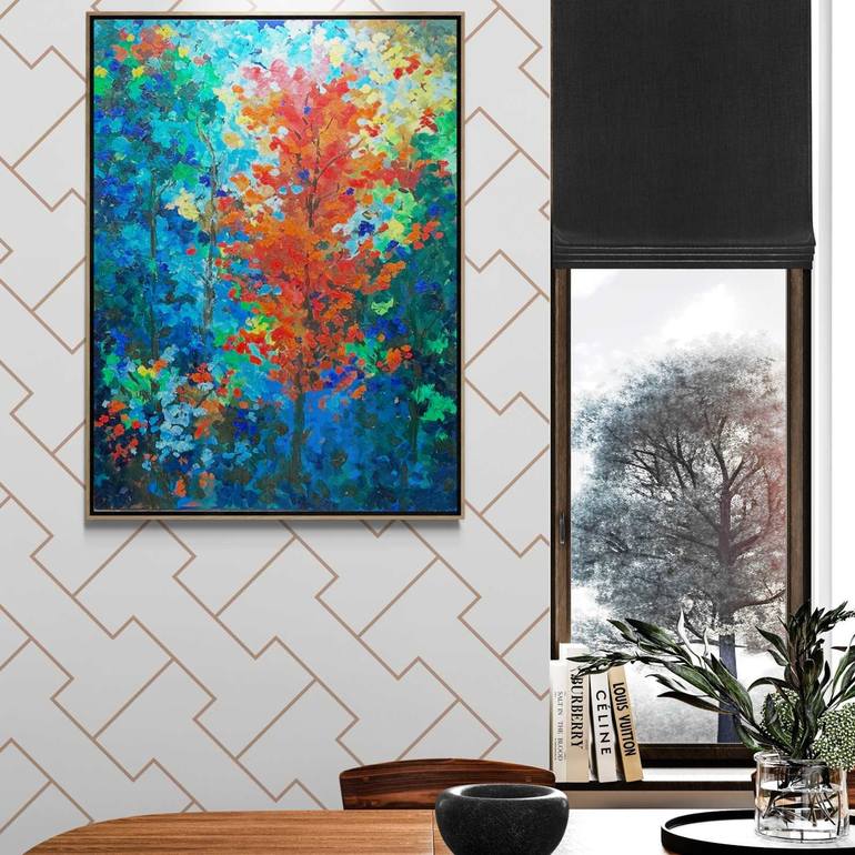 Original Abstract Painting by Belinda Nadwie