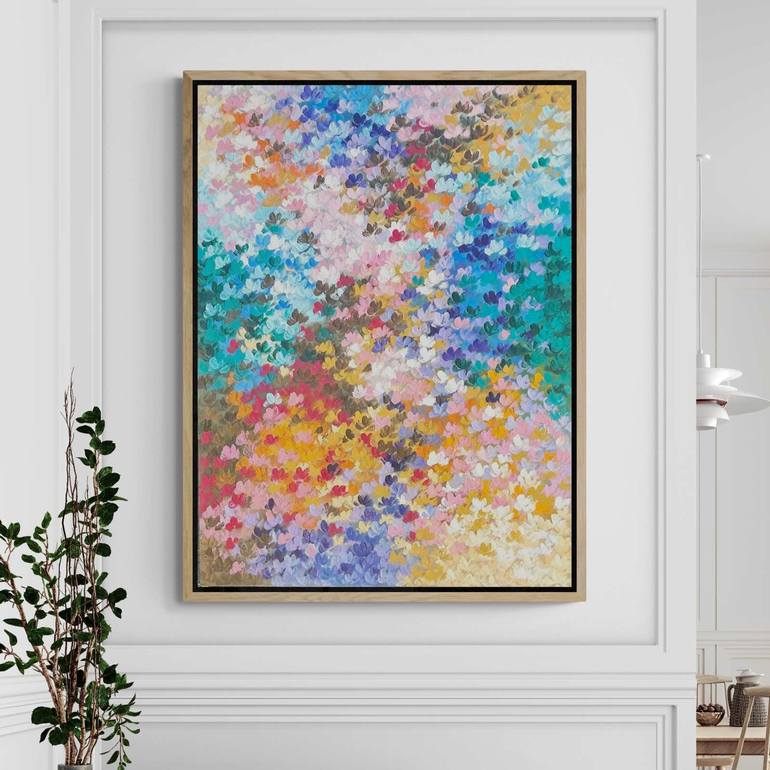 Original Abstract Painting by Belinda Nadwie