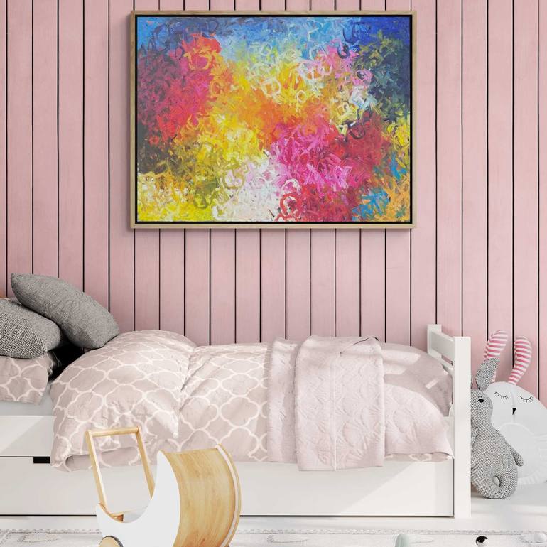 Original Abstract Painting by Belinda Nadwie