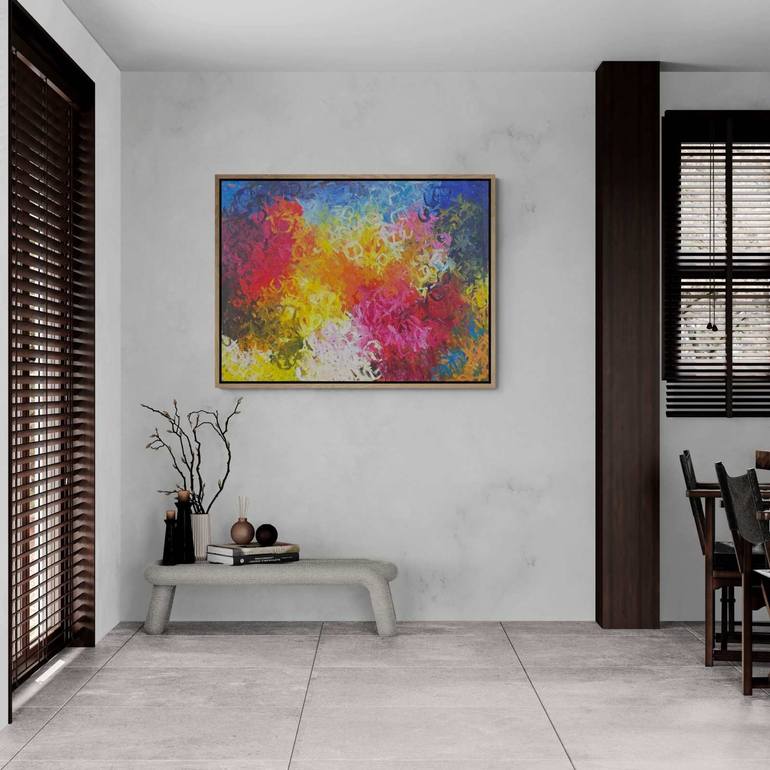 Original Abstract Painting by Belinda Nadwie