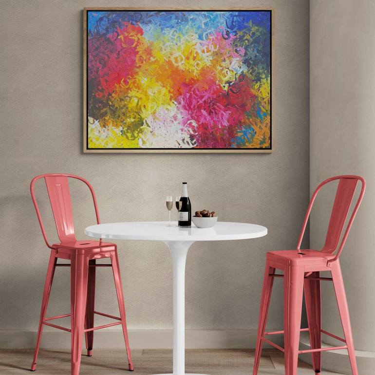 Original Abstract Painting by Belinda Nadwie