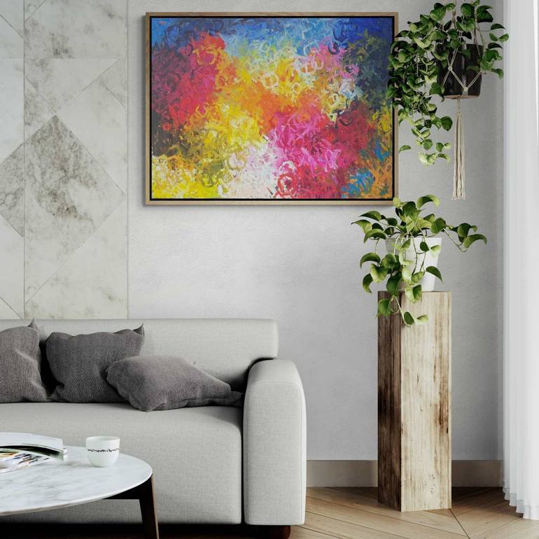 Original Abstract Painting by Belinda Nadwie