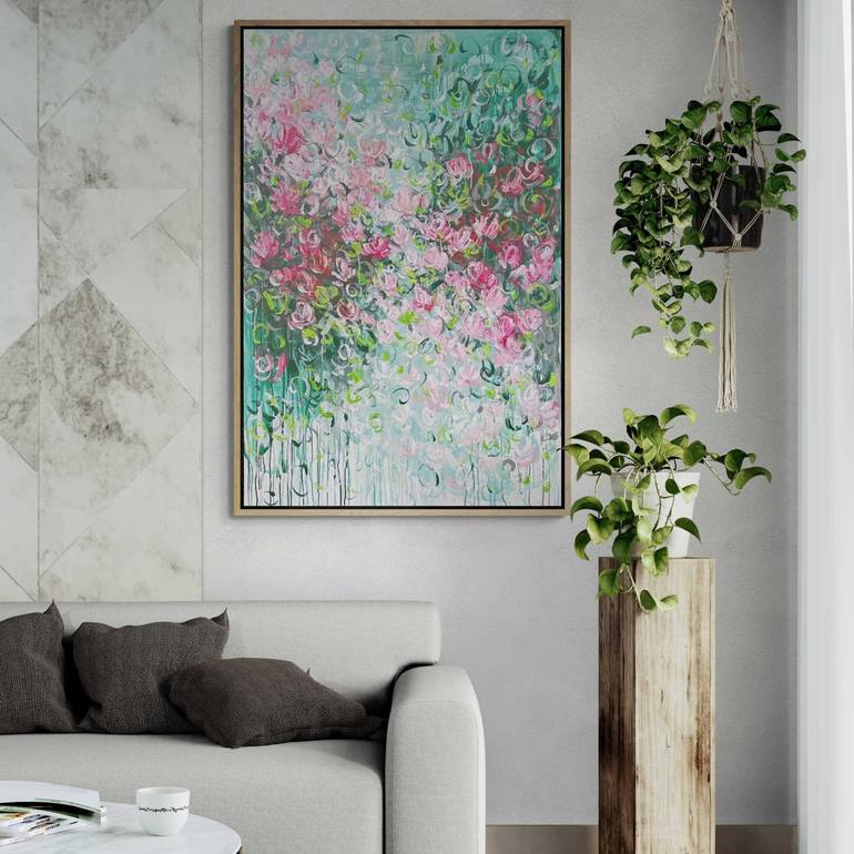 Original Abstract Painting by Belinda Nadwie