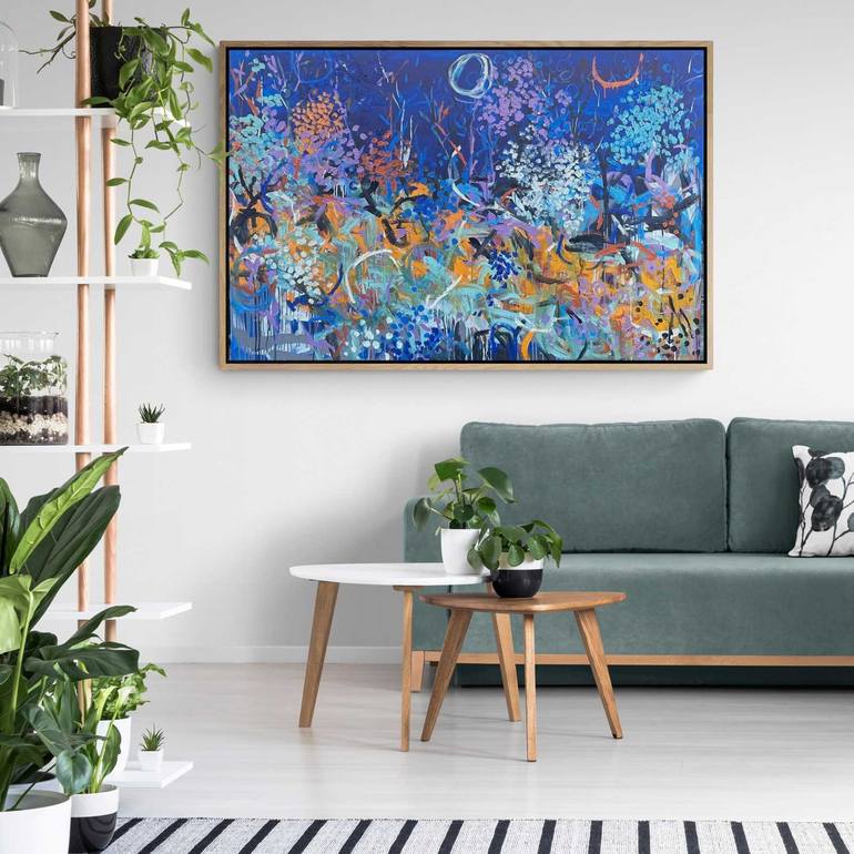 Original Abstract Painting by Belinda Nadwie