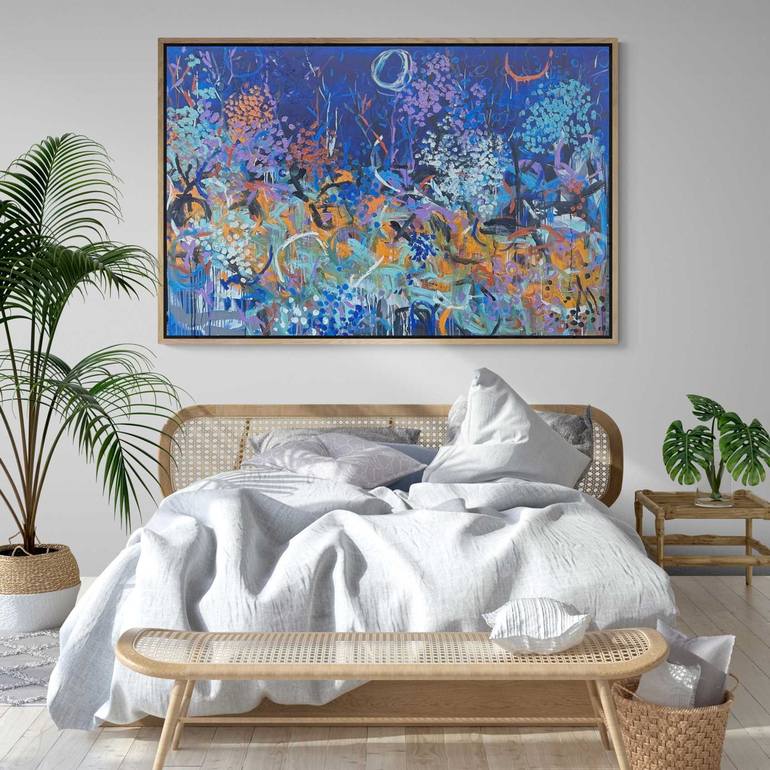 Original Abstract Painting by Belinda Nadwie