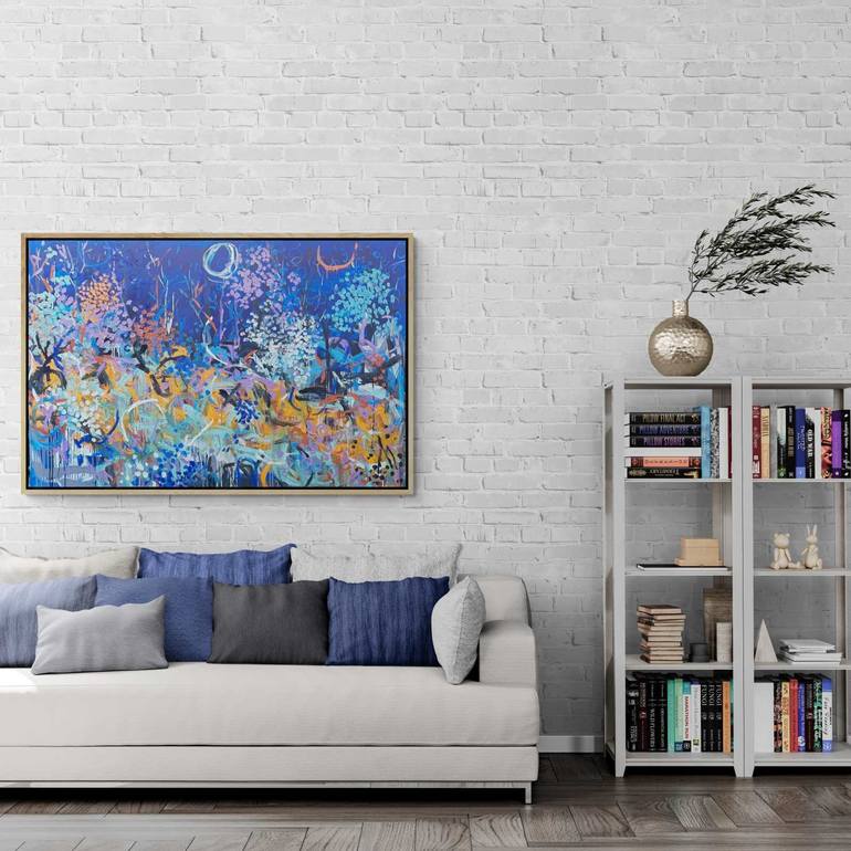 Original Abstract Painting by Belinda Nadwie