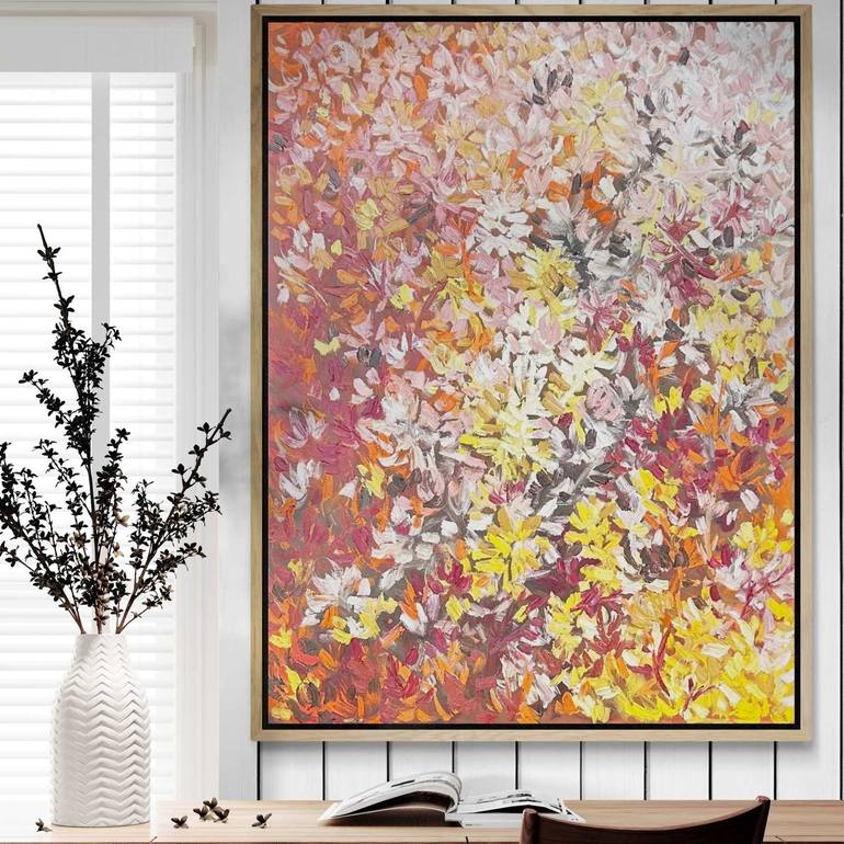 Original Abstract Painting by Belinda Nadwie