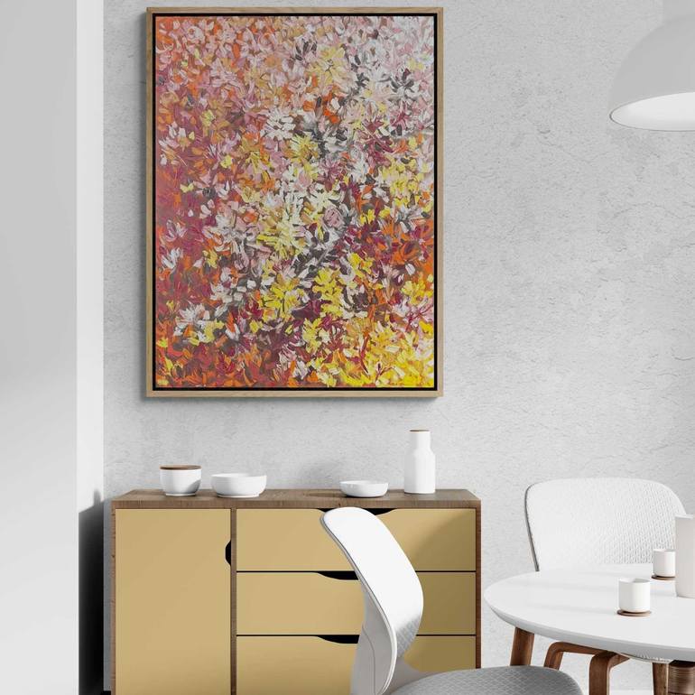 Original Abstract Expressionism Abstract Painting by Belinda Nadwie