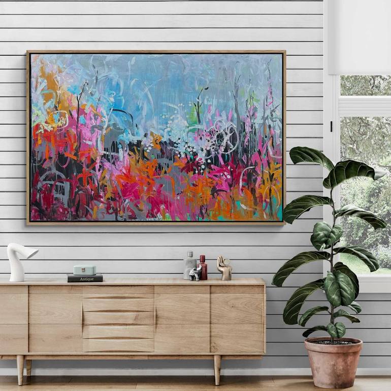 Original Abstract Painting by Belinda Nadwie