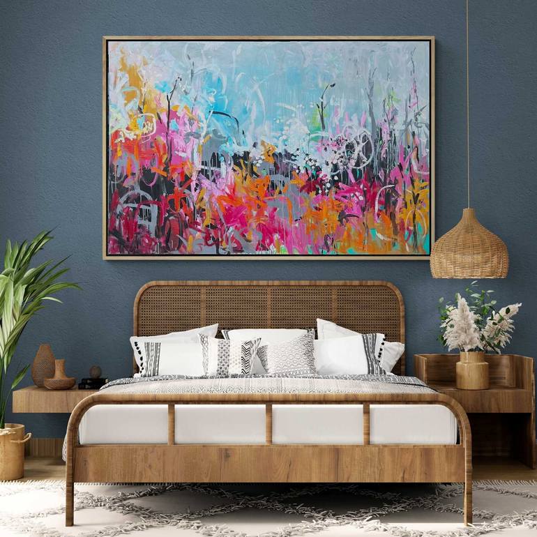 Original Abstract Painting by Belinda Nadwie