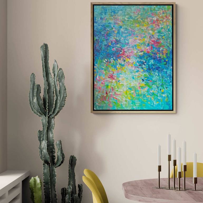 Original Abstract Painting by Belinda Nadwie