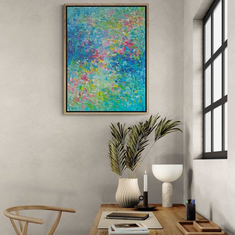 Original Abstract Painting by Belinda Nadwie