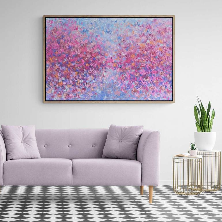 Original Abstract Expressionism Abstract Painting by Belinda Nadwie