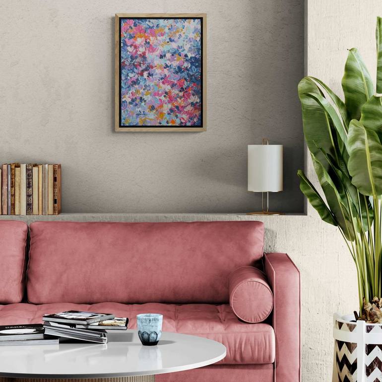 Original Abstract Expressionism Abstract Painting by Belinda Nadwie