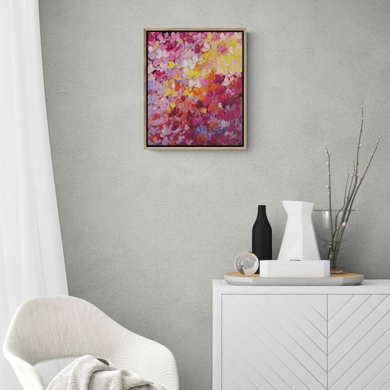 Original Abstract Expressionism Abstract Painting by Belinda Nadwie