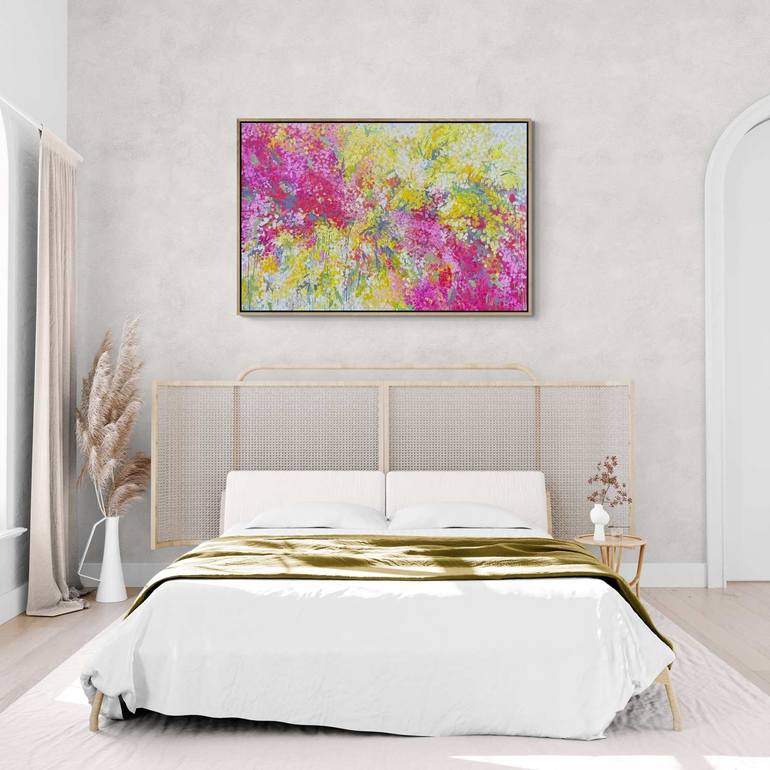 Original Abstract Expressionism Abstract Painting by Belinda Nadwie