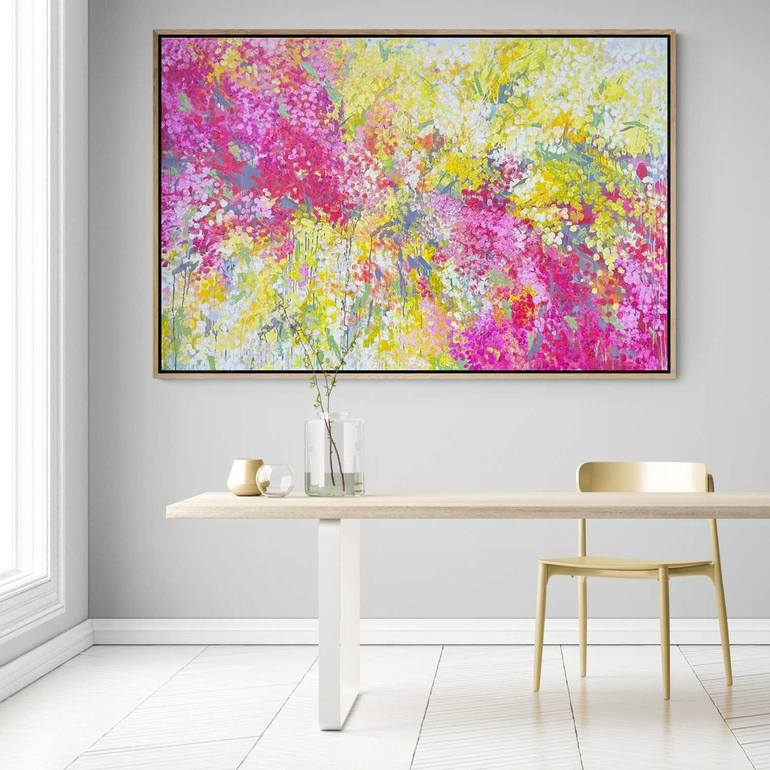 Original Abstract Expressionism Abstract Painting by Belinda Nadwie